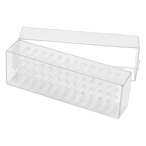 LIFKOME Behälter Für Nagelbohrer Schleifköpfe Aufbewahrungsbox Organizer Etui Halter Maniküre Bohrer Display Box von LIFKOME