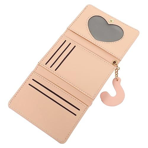 LIFKOME Kartenetui Für Damen Faltbare Geldbörse Für Münzen Ausweise Und Kreditkarten Design Für Schule Alltag Und Cartoon-Stil von LIFKOME