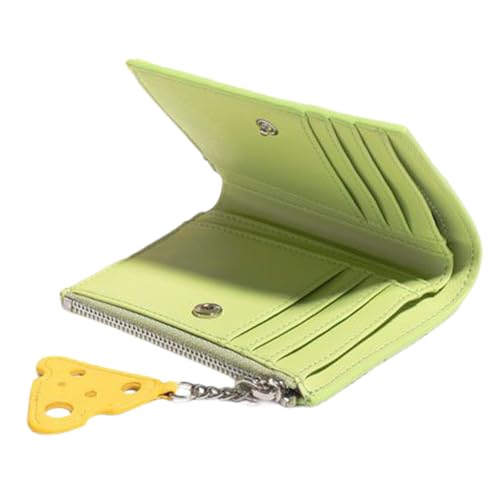 LIFKOME Geldbörse Aus Für Damen Kreditkartenetui Klein Und Leicht Kartenetui Mit Reißverschluss Praktische Geldbörse Für Alltag Robustes Etui Für Damen von LIFKOME