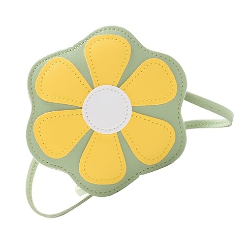 LIFKOME Blumiges PU Kindertasche Mini Crossbody Umhängetasche für Mädchen Einzelschulter Tasche Leicht Niedlich für Alltag und Besondere Anlässe von LIFKOME