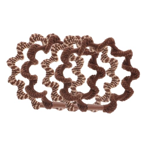 LIFKOME 4stücke Haargummis Set Elastische Haargummis Als Armbänder Geflochtene Haarbänder Für Stilvolle Für Und Mädchen von LIFKOME