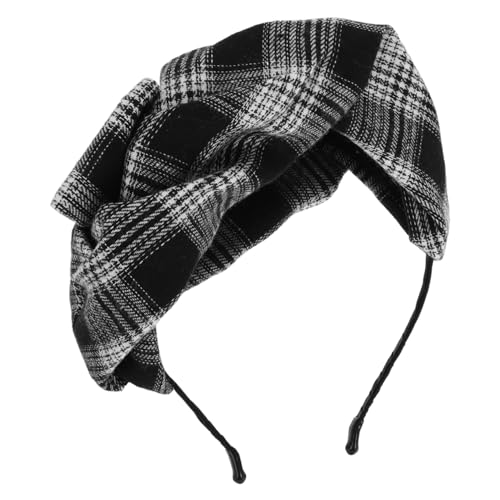 LIFKOME Haarbandmütze Für Damen Im Vintage-stil Stirnband Mit Schleife Und Hut-haarspange Leichtes Und Dekoratives Party-accessoire von LIFKOME