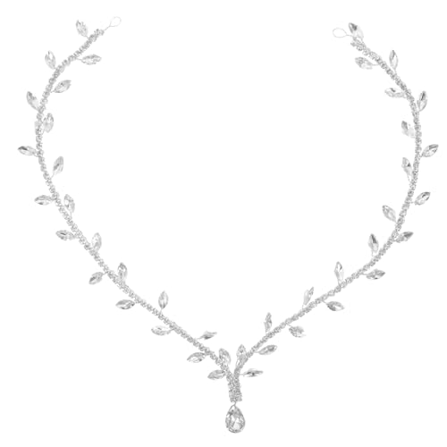 LIFKOME Braut Stirn Kopfschmuck Strass Kopfschmuck Silberne Haarkette Handgemachte Hochzeit Haarschmuck Damen Ethnische Stirnband FüR Hochzeit Party Abschlussball LIFKOME Braut Stirn Kopfschmuck Strass Kopfschmuck Silberne Haarkette Handgemachte Hochzeit Haarschmuck Damen Ethnische Stirnband FüR Hochzeit Party Abschlussball von LIFKOME
