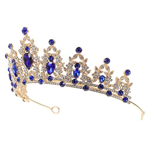 LIFKOME Kronenformige Strass-tiara Für Damen Hochzeit Und Party Filigran Und Langlebig Ohne Rost Attraktiv Und Dekorativ von LIFKOME