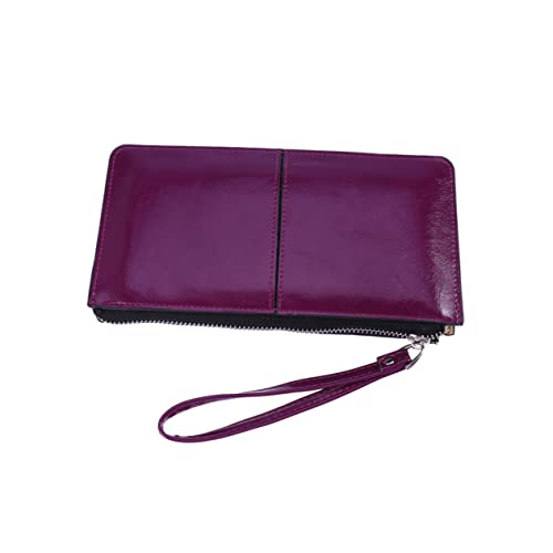 LIFKOME Damen-geldbörse Mit Reißverschluss Und Schnalle Clutch Hoher Kapazität Umschlagtasche Mit Handyfach Sicher Und Praktisch von LIFKOME