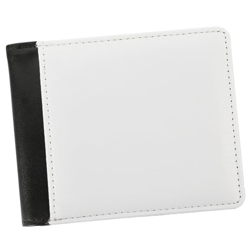 LIFKOME DIY Wärmeübertragungs Geldbörse Für Frauen Kleiner Geldbeutel Faltbare Leere Brieftasche Mit Spiegelrahmen Praktische Aufbewahrung Für Karten Und Id Kreativ Und von LIFKOME