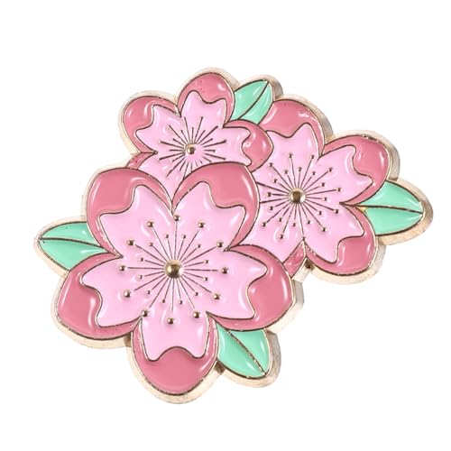 LIFKOME Kirschblüten Brosche Aus Japanische Anstecknadel Für Kleider Rucksack-kragennadel Zufälliger Stil von LIFKOME