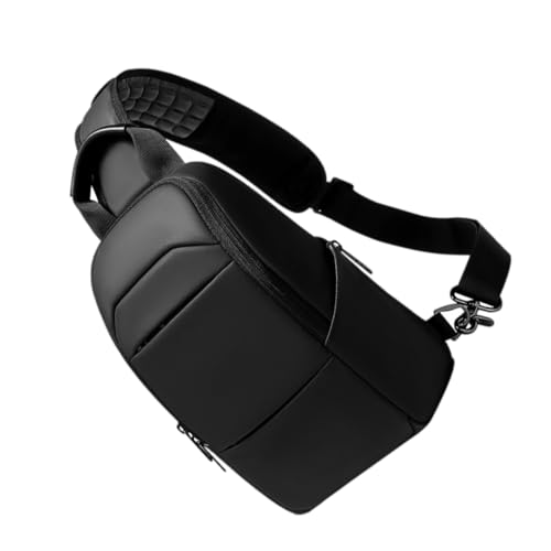 LIFKOME wasserdichte Umhängetasche Für Herren Outdoor-Reise-Brusttasche Tragbare Aufbewahrungstasche Mit Verstellbarem Schultergurt Geeignet Für Radfahren Und Laufen von LIFKOME