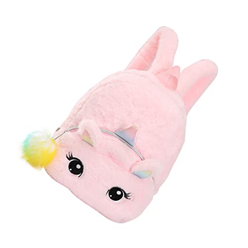 LIFKOME Entzückender Einhorn Rucksack Für Kinder Cartoon Schultasche Pink Ergonomisch Für Schule Und Reisen Mit Verstellbaren Schulterriemen von LIFKOME