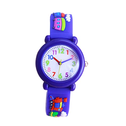 LIFKOME Cartoon Kinderuhr Mit Cartoon-dekormustern Armbanduhr Für Junge Mädchen Schöne Kinderuhr Modische Armbanduhr Quarzuhr Kinderuhren von LIFKOME