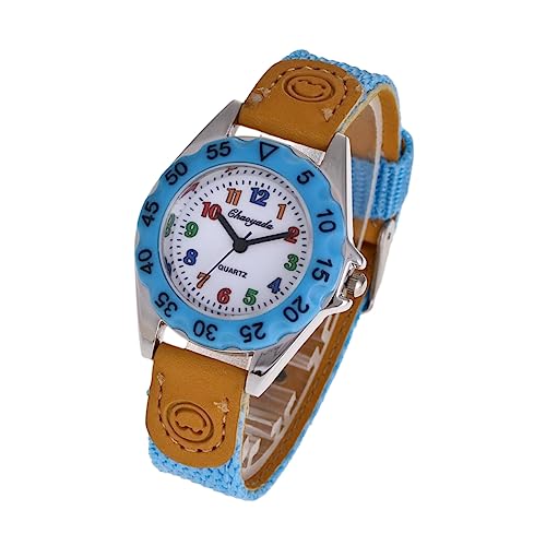 LIFKOME Cartoon Studenten Armbanduhr Für Mädchen Leichte Und Langlebige Nylon-Uhr Mit Präziser Quarzbewegung Für Schule Und Freizeit von LIFKOME