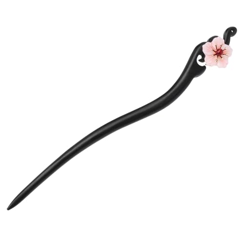 LIFKOME Chinesische Haarnadel Lang Holz Haarklammer Haarnadel für Dutt Fein Verarbeitet Elegant Haarschmuck Passend zu Hanfu Frisur Damen Haarstab von LIFKOME