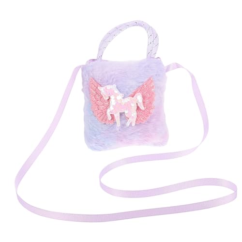 LIFKOME Einhorn-umhängetasche Für Kleinkinder Kindertasche Mit Schultergurt Geeignet Für Mädchen Party Und Reisen von LIFKOME