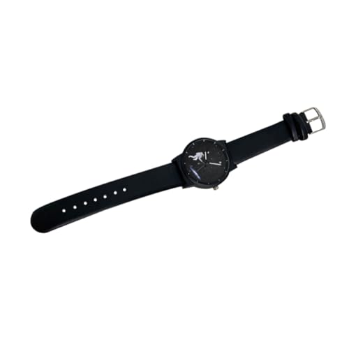 LIFKOME Astronauten Armbanduhr Herren Damen Mit Lederarmband Zeitanzeige Festivaleinsatz von LIFKOME