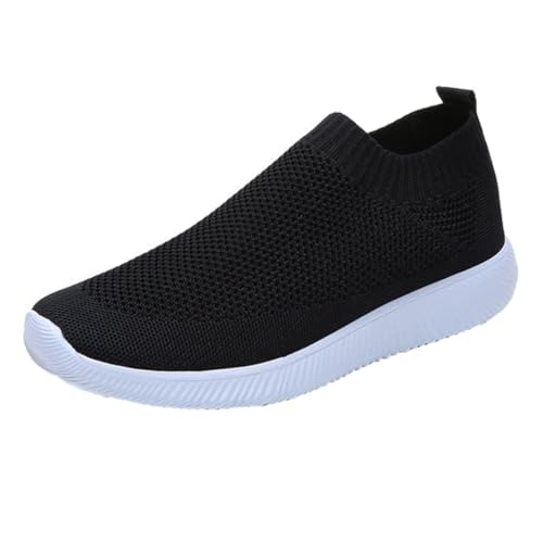 LIFKOME Damen Sportschuhe Leichtgewicht Atmungsaktiv Alle Jahreszeiten Flexibel Weiche Sohle Sneaker Für Alltag Sport Freizeit von LIFKOME