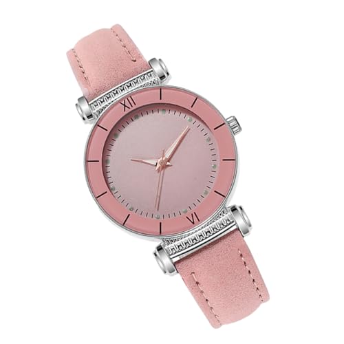 LIFKOME Damen Luminous Quartz Uhr Mit Verstellbarem Armband Stilvolle Armbanduhr Für Frauen Für Alltag Und Besondere Anlässe Elegantem Rosa von LIFKOME