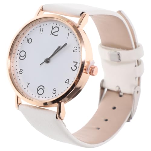 LIFKOME Damen Pu Armbanduhr Lässig Casual Watch Damen Pu Banduhr Lässige Armbanduhr von LIFKOME