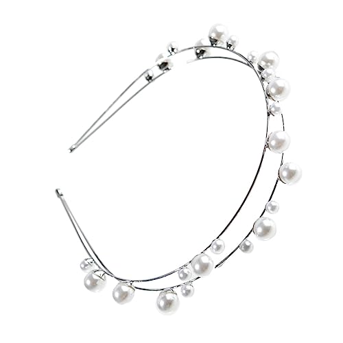 LIFKOME Elegantes Damen-haarband Mit Perlen Geometrisches Design Für Hochzeiten Und Alltag Ein Perfektes Haaraccessoire Für Jeden Anlass von LIFKOME