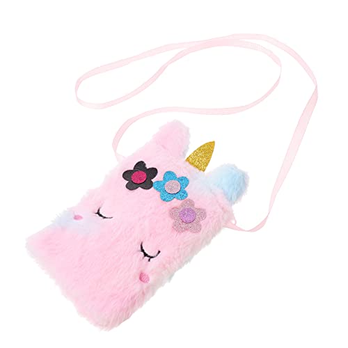 LIFKOME Cartoon Kinder Umhängetasche Plüsch Umhängetasche Für Reisen Baby Kinder Einkaufstasche von LIFKOME