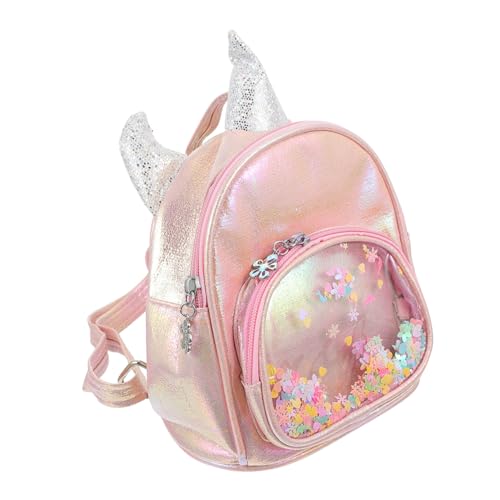 LIFKOME Einhorn-aufbewahrungsrucksack Für Mädchen Outdoor-Rucksack Mit Pailletten Leicht Zu Reinigen Und Organisieren Als Mädchentasche Und Schule Rucksack von LIFKOME