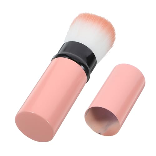 LIFKOME Einziehbarer Make Up Pinsel mit Weichen Borsten Losem Puder und Lidschatten Kabelloser Zylindrischer Schutzbehälter Farblich Sortiert für Reisen und Persönlichen Zufällige Farbe von LIFKOME