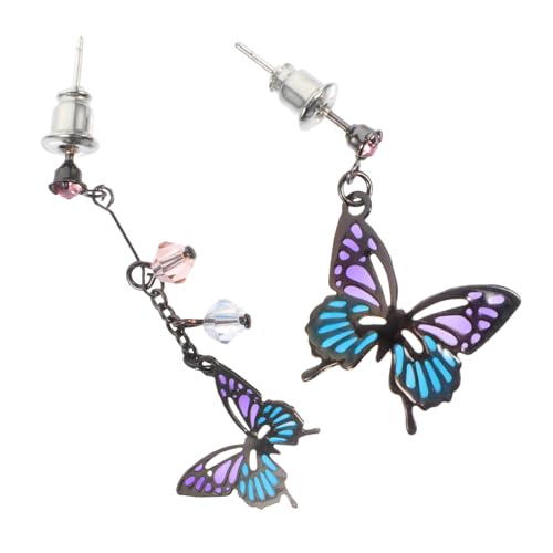 LIFKOME Einzigartige Schmetterlingsohrringe Versatile Ohrdekoration für Frauen Hübsche Accessoires für Partys und Alltag von LIFKOME
