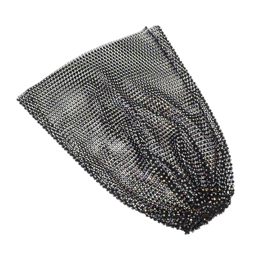 LIFKOME Elastische Stirnbänder Für Damen Disco-stirnband Mit Strass-kopfbedeckung Glitzernde Kopftücher Aus Netzmaterial Strass-netz-kopfbedeckung Für Party Bling-stirnbänder Für von LIFKOME