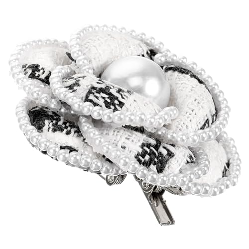 LIFKOME Elegante Brosche mit Perlenbesatz Vintage Anstecknadel für Mantel Revers Dekorative Kleidungsklammer für Damen Vielseitiges Accessoire für Anzug Kleid Rucksack und Schal von LIFKOME