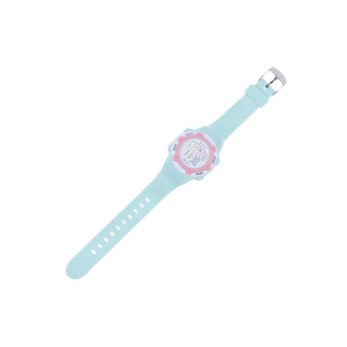 LIFKOME Kids Digital Watch Für Jungen Und Mädchen Stylische Armbanduhr Mit Kunststoffband Und Datumsanzeige Für Schüler Und Geburtstagsgeschenke Hellgrün von LIFKOME