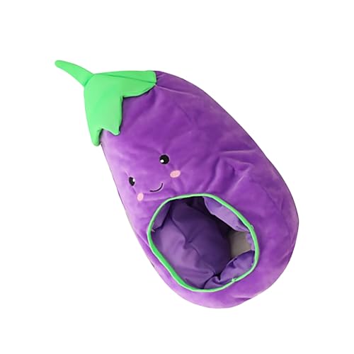 LIFKOME Entzückende Auberginenhut Plüsch Creative Cartoon Cap Party Propus Kostüm Zubehör LIFKOME Entzückende Auberginenhut Plüsch Creative Cartoon Cap Party Propus Kostüm Zubehör von LIFKOME