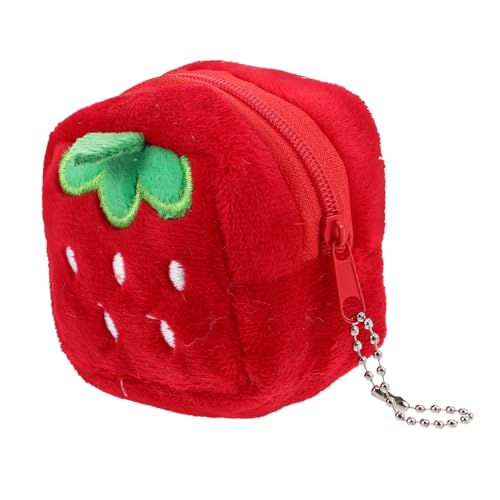LIFKOME Süße Geldbörse Für Mädchen Erdbeer-schlüsselanhänger Taschenanhänger Plüsch-erdbeeren Beutel Schlüsselanhänger Tasche Kawaii-mini-geldbörse LIFKOME Süße Geldbörse Für Mädchen Erdbeer-schlüsselanhänger Taschenanhänger Plüsch-erdbeeren Beutel Schlüsselanhänger Tasche Kawaii-mini-geldbörse von LIFKOME