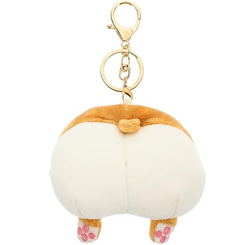 LIFKOME Entzückende Münztasche Für Studenten Mit Reißverschluss Tiger Butt Plüsch Münzbeutel Kleiner Geldbörse Für Münzen Schlüssel Und Lippenstifte Lustige Ebene Geldbörse Für von LIFKOME