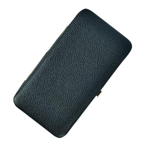 LIFKOME Eyelash Extension Pinzetten Aufbewahrungsbox Tragbarer Make up Organizer Staubdicht Robust für Wimpernverlängerung Kosmetik Werkzeug Schwarz von LIFKOME