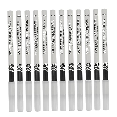 LIFKOME 12pcs Make-up Eyeliner Bleistifte Mit Weiß Lidschatten Applikatoren Für Augen Lip Make-up von LIFKOME