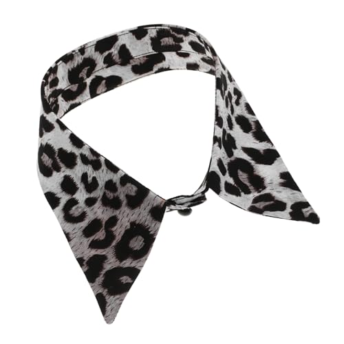 LIFKOME Falscher Kragen Für Abnehmbarer Leopardenmuster- -hemdkragen Eleganter Dekorationskragen Für Outfits Vielseitiges Accessoire Verschiedenen Farben von LIFKOME