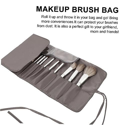 LIFKOME Faltbare Kosmetikpinsel Tasche Organizer Großes Fassungsvermögen Wasserabweisend Leicht Tragbar Reise Makeup Pinselhalter Für Zuhause Und Unterwegs von LIFKOME