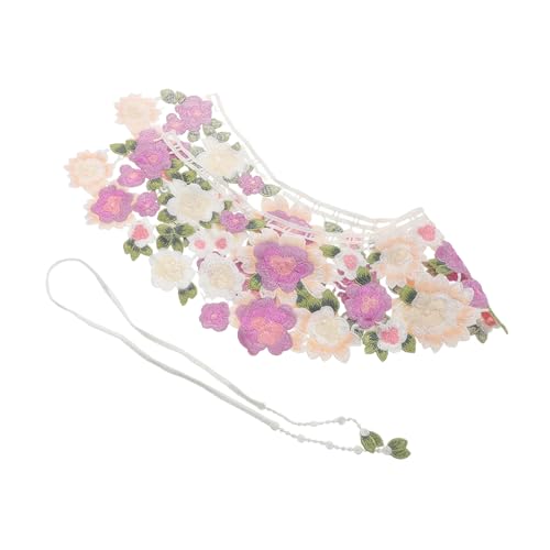 LIFKOME Damen Abnehmbarer Farbiger Kragen Mit Vielseitiger Fake-kragen Für Verschiedene Outfits Weicher Polyester Für Looks von LIFKOME