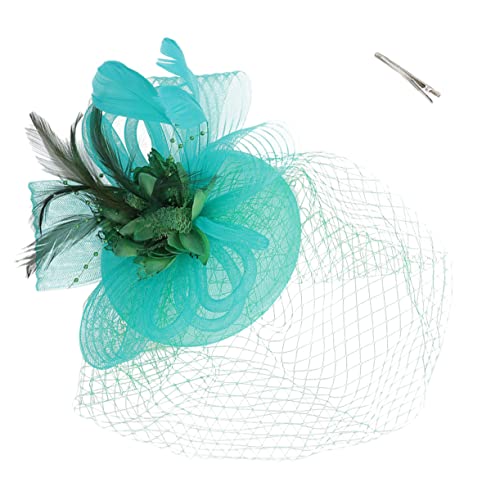 LIFKOME Fascinator Hut Mit Federn Und Blumen Eleganter Haarreif Für Hochzeiten Teepartys Und Besondere Anlässe Edlem Für Damen Und Mädchen von LIFKOME