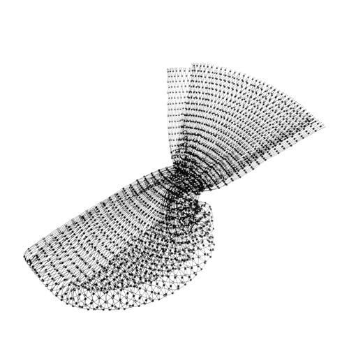 LIFKOME Mesh Haarschal Mit Strass Für Damen Elegantes Kopftuch Für Musikpartys Und Alltag Atmungsaktive Kopfdeckung Modisches Accessoire Für Frauen Und Mädchen von LIFKOME