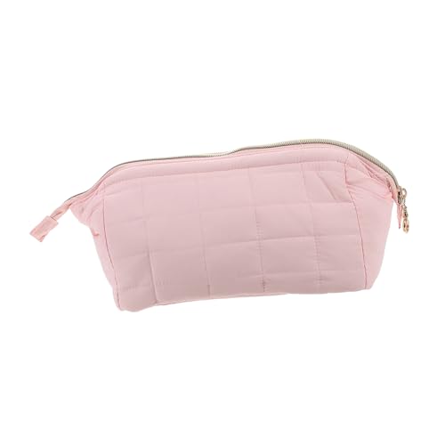 LIFKOME Kosmetiktasche Für Reisen Und Alltag Wasserdichter Multifunktionaler Organizer Für Make-up Und Kleine Gegenstände Stilvolles Design Rosa Für Damen Und Herren von LIFKOME