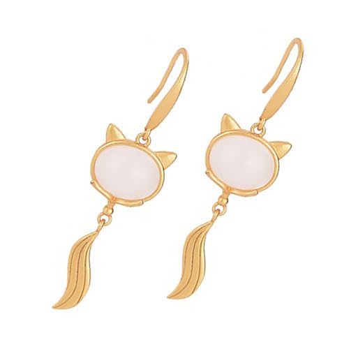 LIFKOME Fox ohrringe Damen Ohranhänger Hängend Modisch Einzigartig Leicht Elegant Mädchen Fashion Accessoire von LIFKOME
