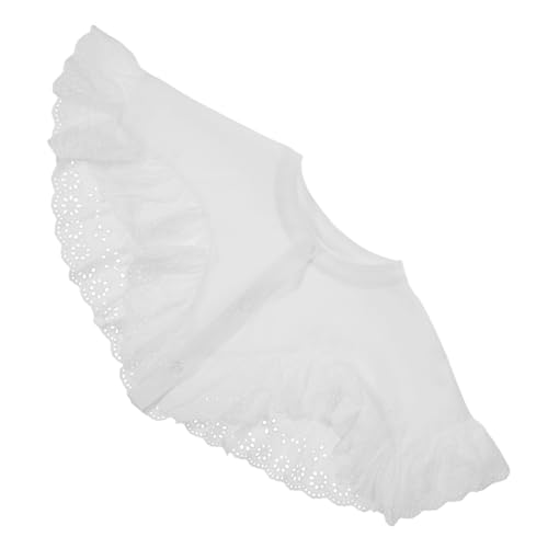 LIFKOME Frau Mit Falschem Kragen Gefälschter Kragen Für Kleid Weiß Polyester von LIFKOME