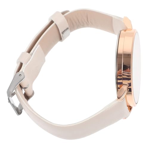 LIFKOME Lässige Damen Quarzuhr Mit Pu Lederarmband Modische Armbanduhr Für Mädchen Analog Weiß Für Freizeit Und Besondere Anlässe LIFKOME Lässige Damen Quarzuhr Mit Pu Lederarmband Modische Armbanduhr Für Mädchen Analog Weiß Für Freizeit Und Besondere Anlässe von LIFKOME
