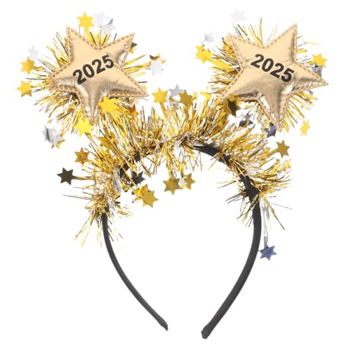 LIFKOME Weihnachts Haarreif Partyzubehör Stirnband Für Frauen Haar-accessoire Zum Anziehen Haarband Für Neujahr 2025 Deko Für Festive Atmosphäre von LIFKOME