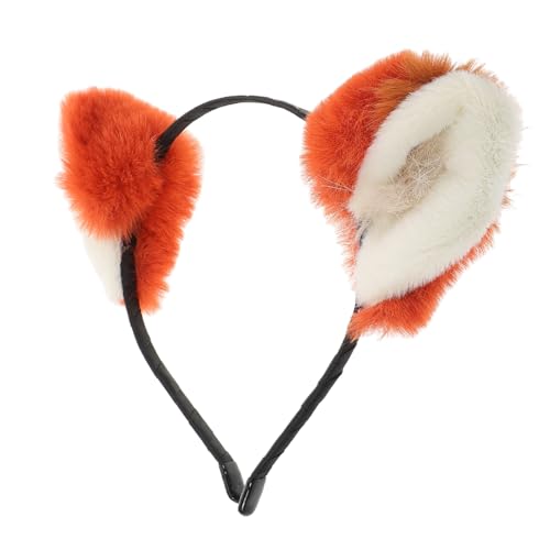 LIFKOME Fuchsohren Stirnband Aus Kunstpelz Pelziges Tierohren Haarband Für Frauen Und Mädchen Geeignet Für Cosplay-partys Und Halloween-themenveranstaltungen von LIFKOME