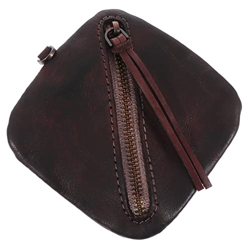 LIFKOME Geldbörse Für Männer Damen Kurze Tasche Kartenhalter Reißverschluss Börse Münzenfach Für Scheine Münzen Quittungen von LIFKOME