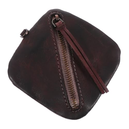 LIFKOME Mini-geldbörse Für Damen Und Herren Kurze Brieftasche Kartenhalter Reißverschlusstasche von LIFKOME