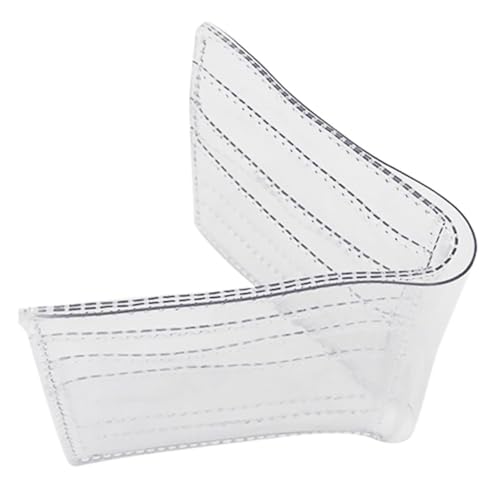 LIFKOME Klarer PVC Geldbeutel Praktischer Und Kompakter Kartenhalter Für Münzen Und Ausweise Für Shopping Und Alltag Transparent Und Leichtgewichtig von LIFKOME