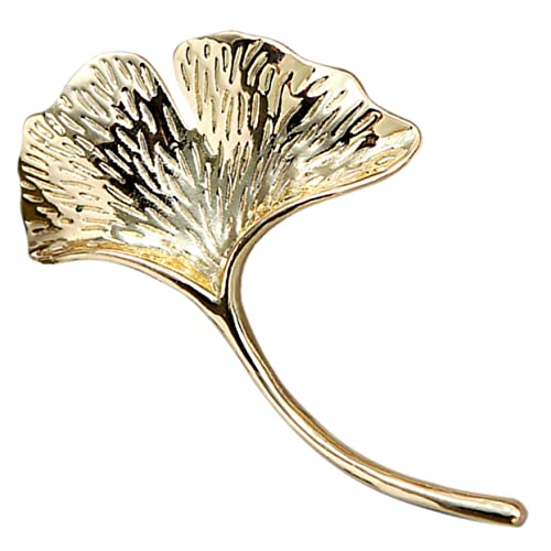 LIFKOME Ginkgoblatt Anstecknadel Aus Legierung Broschenschmuck Emaille-anstecknadel Für Damen Kragennadel Design Stoffnadel Zum Verzieren Von Kleidung Schals Und Taschen von LIFKOME