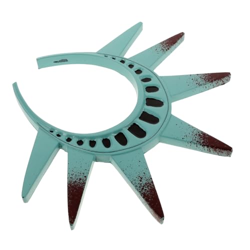 LIFKOME Statue of Liberty Stirnband Verstellbares Kostüm Accessoire Für Halloween Cosplay Und Themenpartys Für Unabhängigkeitstagsfeiern Mit Einzigartigem Design Und Bequemen von LIFKOME